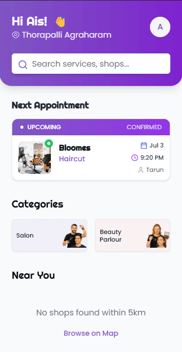 Mobile UI